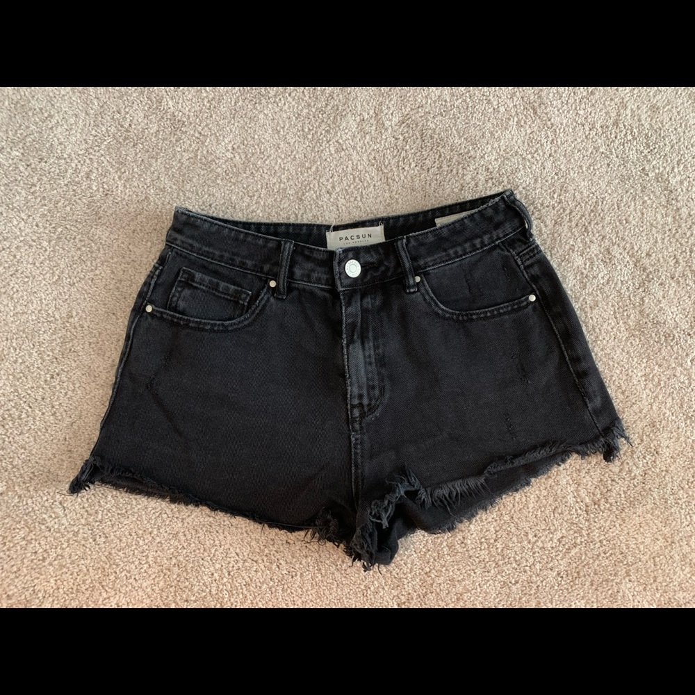 PacSun high rise shorts